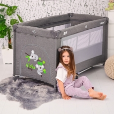 Манеж Lorelli NOEMI 2 Layers Grey KOALAS